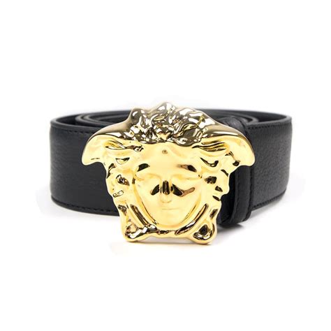 black medusa versace belt|most expensive versace belt.